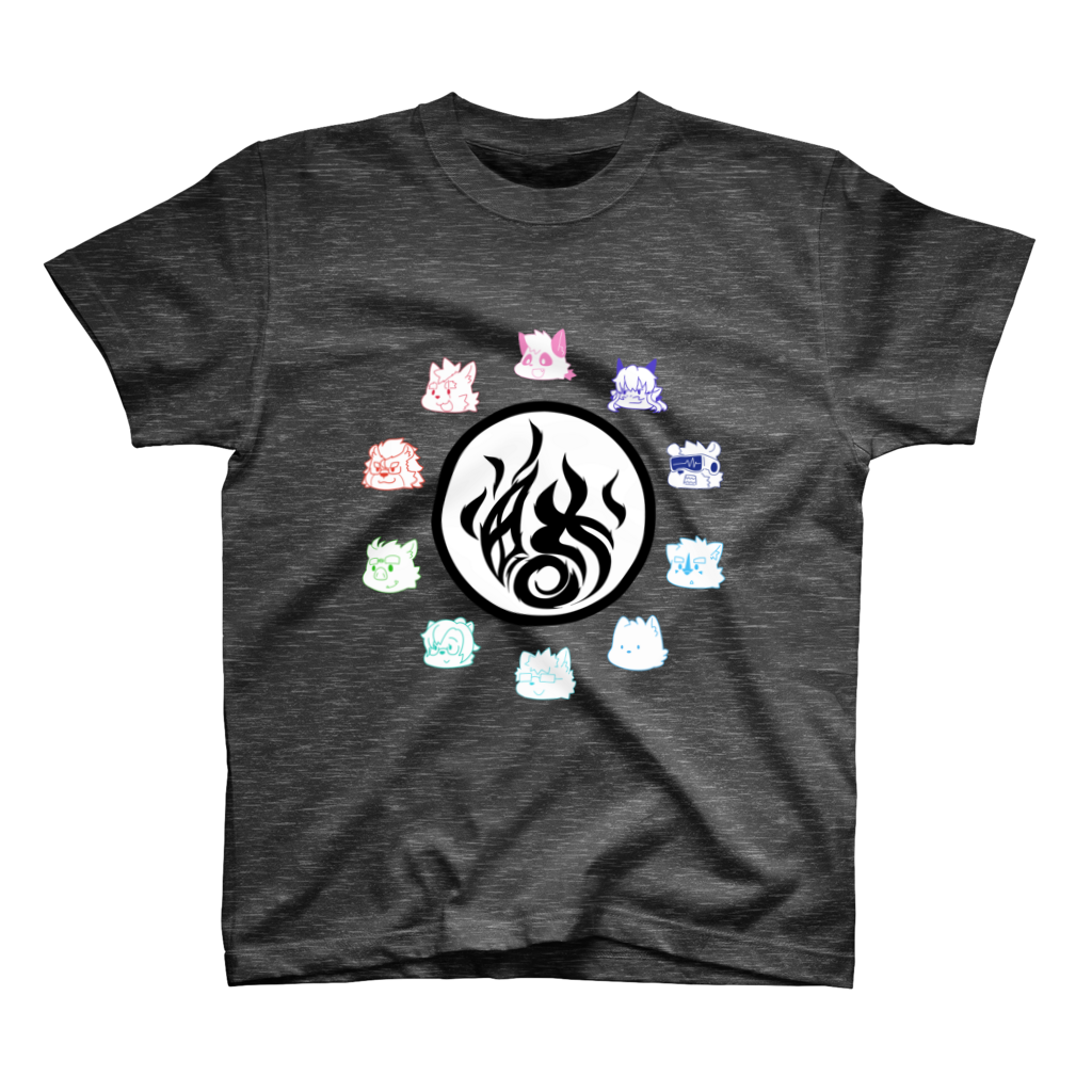 獣演魂ロゴとメンバーTシャツその1