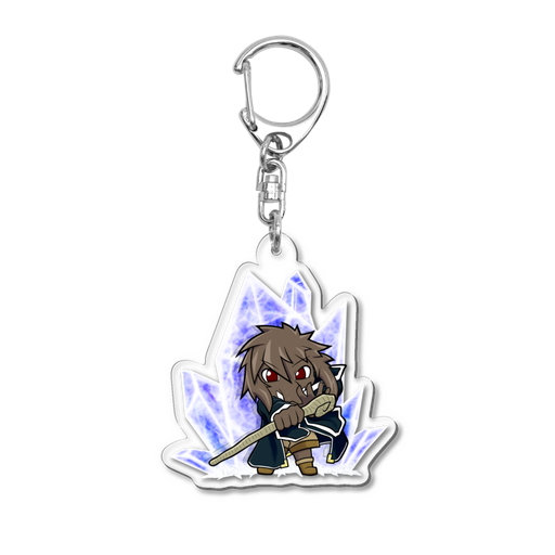 描きおろしアクキーヒュージ