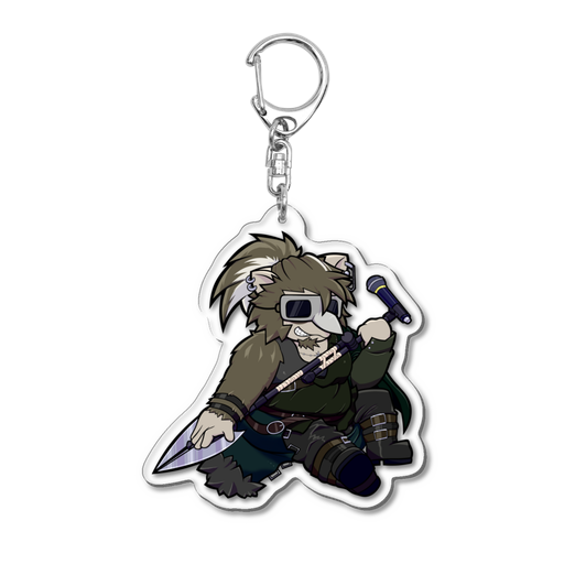 描きおろしアクキースラッシュ