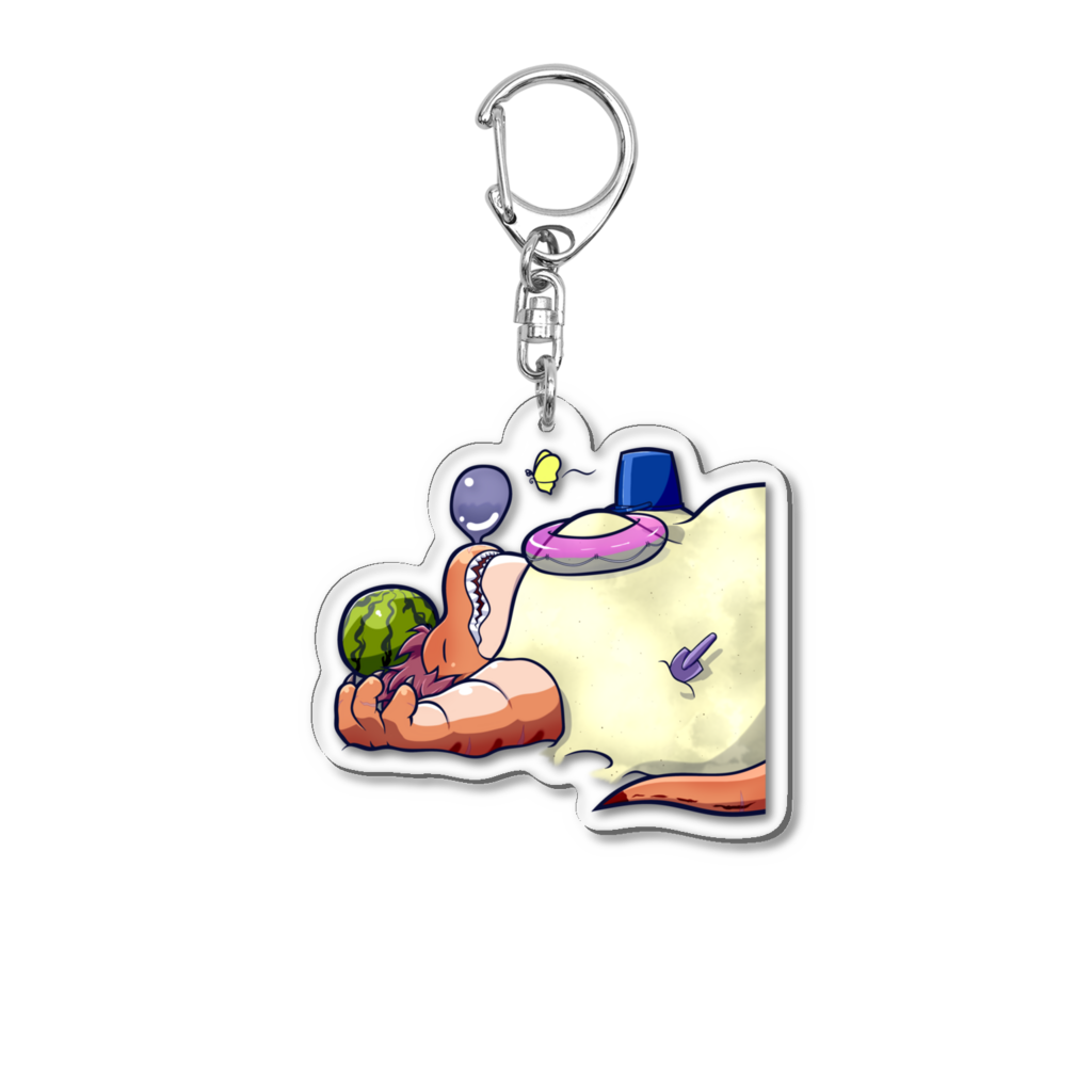 描きおろし水着アクキーアークエネミー