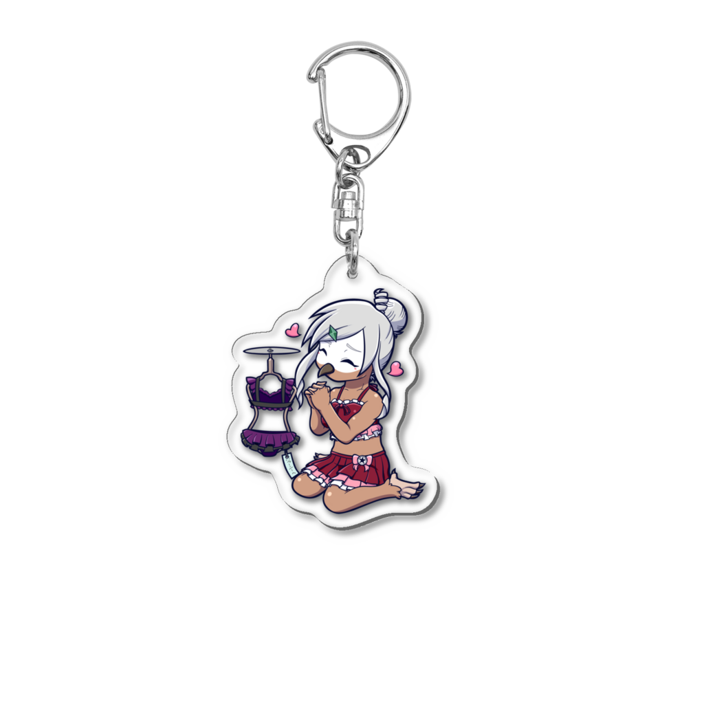 描きおろし水着アクキーディエ